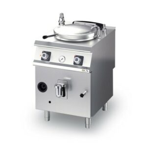 Autoklave Gastronomike me Gaz - Indirekt. 1 Vaske 50 lt. Valvul Automatike Kondensimi Diamante 90