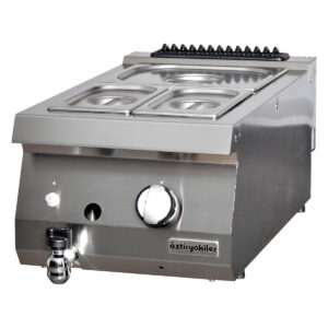 Bain Marie me Gaz. 1 Vaske M40 700 Serie
