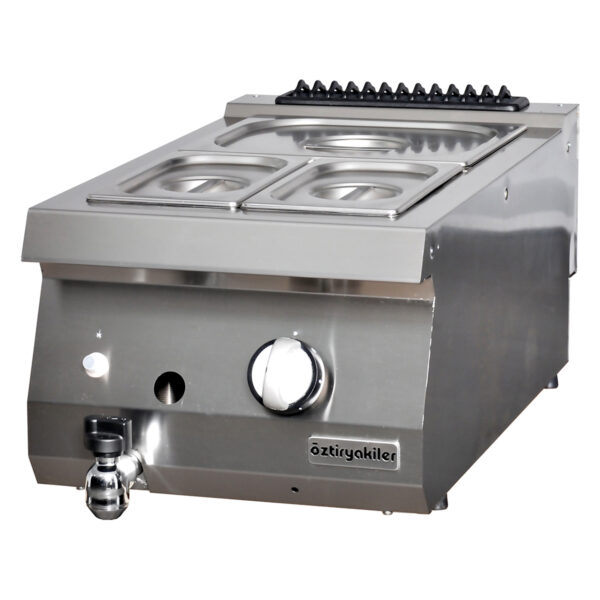 Bain Marie me Gaz. 1 Vaske M40 700 Serie