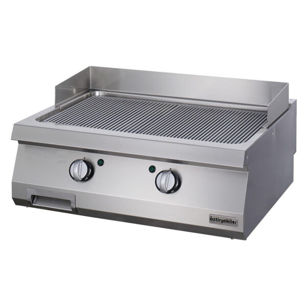 Zgare Profesionale Elektrike Pjaster e 1/2 Vijezuar + 1/2 Shesh (Termostatike): M80 700 Serie