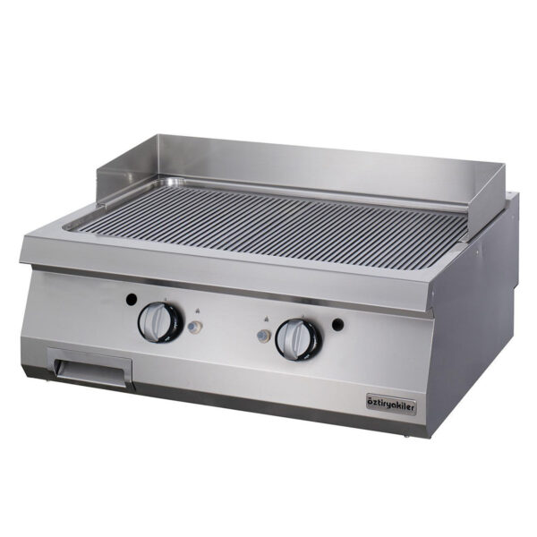 Zgare Profesionale me Gaz Pjaster e Vijezuar S-IRON (Termostatike): M80 700 Serie