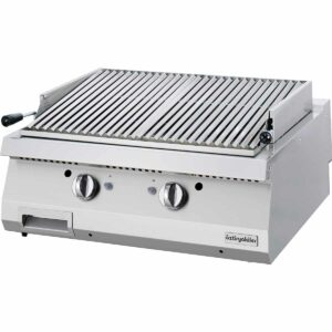 Zgare Profesionale me Gaz - M80: Grilat Inox V. 700 Serie