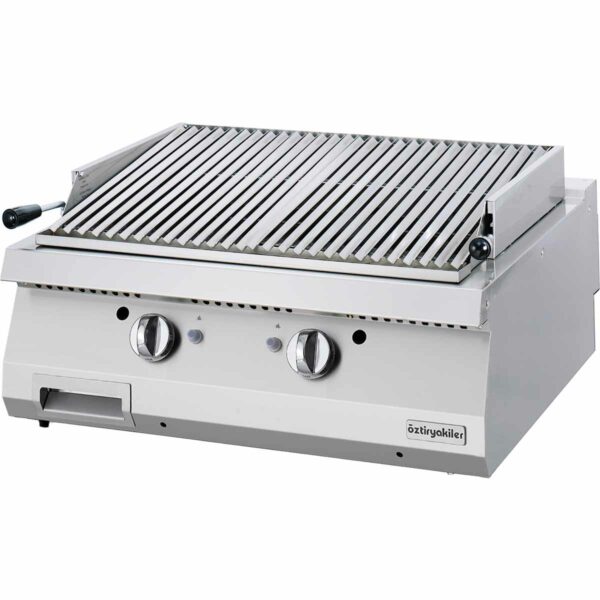 Zgare Profesionale me Gaz - M80: Grilat Inox V. 700 Serie