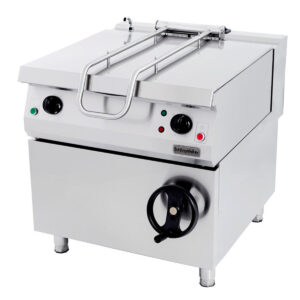 Braziere Gastronomike me Gaz - Manuale me Fund Inox. 1 Vaske 100 lt. 900 Serie