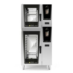 Furre kombi per catering dhe biznese te medha - 10 x GN 1/1 + 6 x GN 1/1 me avull te drejtperdrejte Gaz