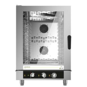 Furre me avull kombinuese me Gaz - 10 x GN 1/1 - me kontroll elektromekanik.Me avull te drejtperdrejte - Gaz