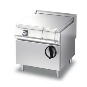 Braziere Gastronomike Elektrike - Manuale me Fund Inox. 1 Vaske 80 lt. Diamante 90