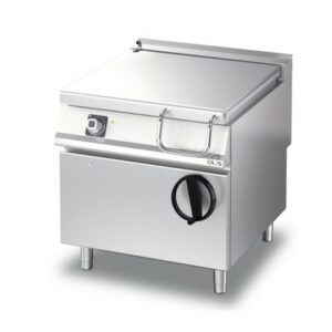Braziere Gastronomike Elektrike - Manuale me Fund Inox. 1 Vaske 80 lt. Diamante 90