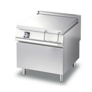 Braziere Gastronomike Elektrike - E Motorrizuar me fund Hekuri 1 Vaske 80 lt. Diamante 90