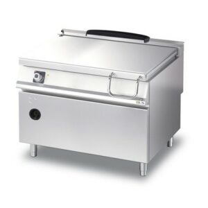 Braziere Gastronomike me Gaz - E Motorrizuar me fund Hekuri 1 Vaske 120 lt. Diamante 90