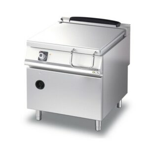 Braziere Gastronomike me Gaz - E Motorrizuar me fund Hekuri 1 Vaske 80 lt. Diamante 90