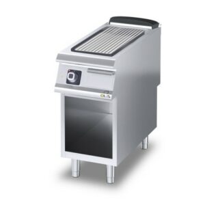 Zgare Profesionale Elektrike Pjaster e Vijezuar AISI 430 (Termostatike): M40 Diamante 90