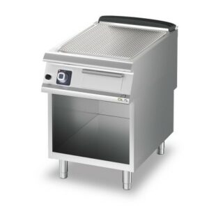 Zgare Profesionale me Gaz Pjaster e Vijezuar Brushed Chrome (Termostatike): M60 Diamante 90