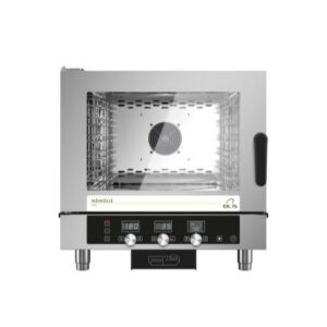 Furre me avull kombinuese me Gaz - 5 x GN 1/1 - me kontroll elektronik. Me avull te drejtperdrejte - Gaz